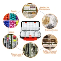 fishing lure boxes bait storage case fishing tackle trays accessory boxes thicker plastic for vest casting fly fishing