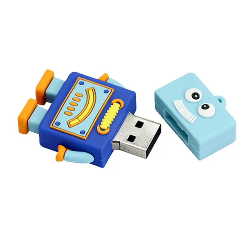 Реальная емкость флеш-накопитель мультфильм милый Android Робот 4 Гб 8G16GB USB флеш-накопитель Забавный BB8 Монстр карта памяти Флешка подарки