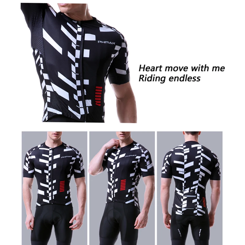Велосипедная Джерси PHMAX быстросохнущая одежда для горных велосипедов