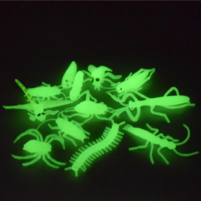 12 шт. светящиеся пластиковые насекомые | Дом и сад