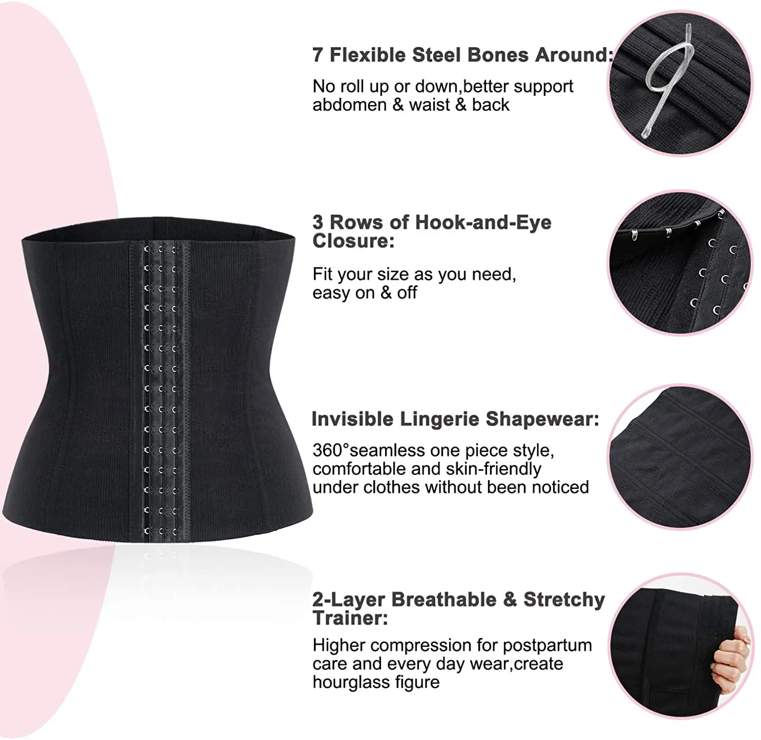 

Maternity Postpartum Girdle Belly Band Women Body Shapewear Corset Abdomen Waist Curve Recovery Slimming Bandages Size S-3XL