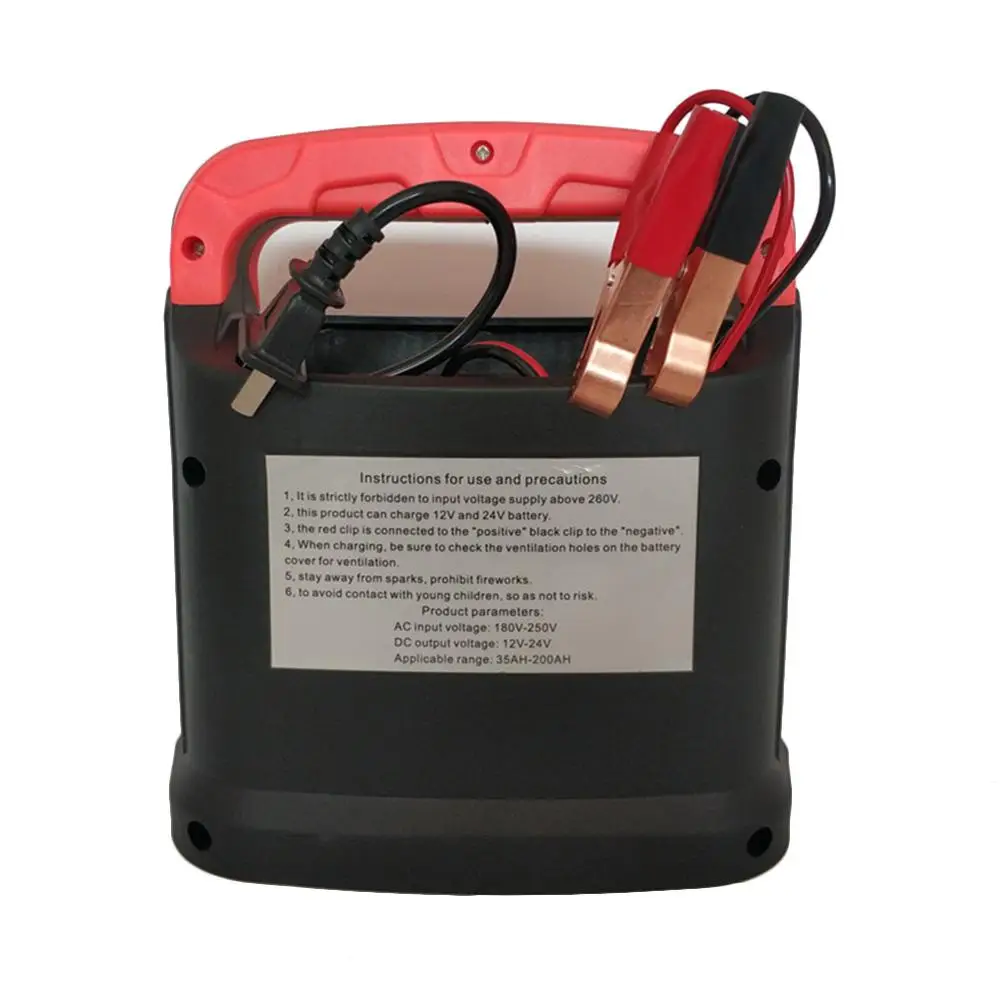 Автомобильный пусковой усилитель зарядное устройство для аккумулятора 360 Вт 12/24