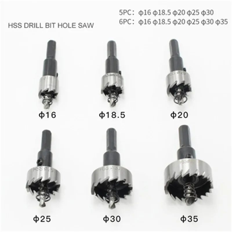 

HSS Stainless Steel Reamer High Speed Steel Hole Opener Metal Plastic Hole Opener