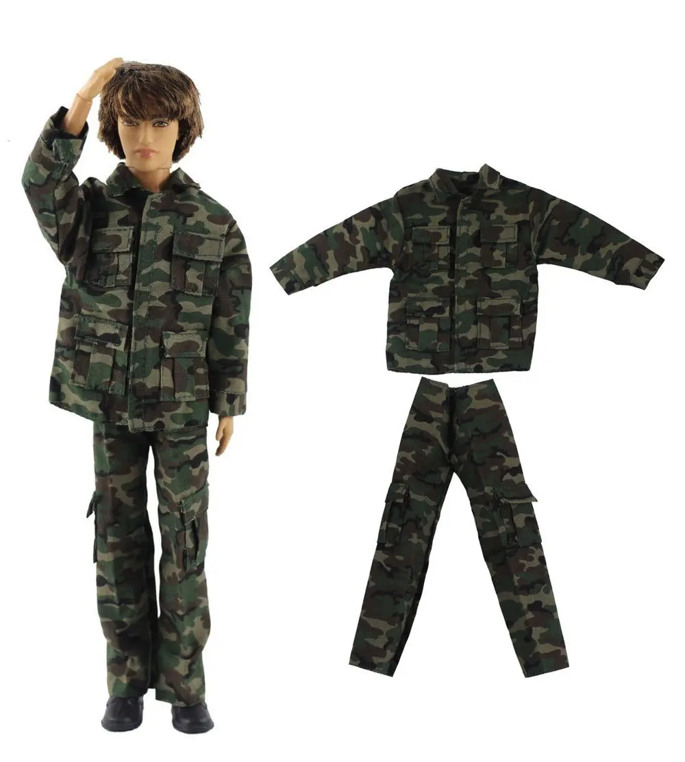 2 PCS Clothes a13 1 комплект Одежда для кукол наряд для 12 дюймов Кен Кукла много стиль на выбор - Цвет: 2 PCS Clothes a13