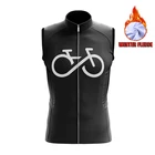 Горный велосипед Велоспорт Джерси жилет велосипедная куртка MTB рубашка Велосипедная езда одежда без рукавов Футболка жилет ciclismo antivento
