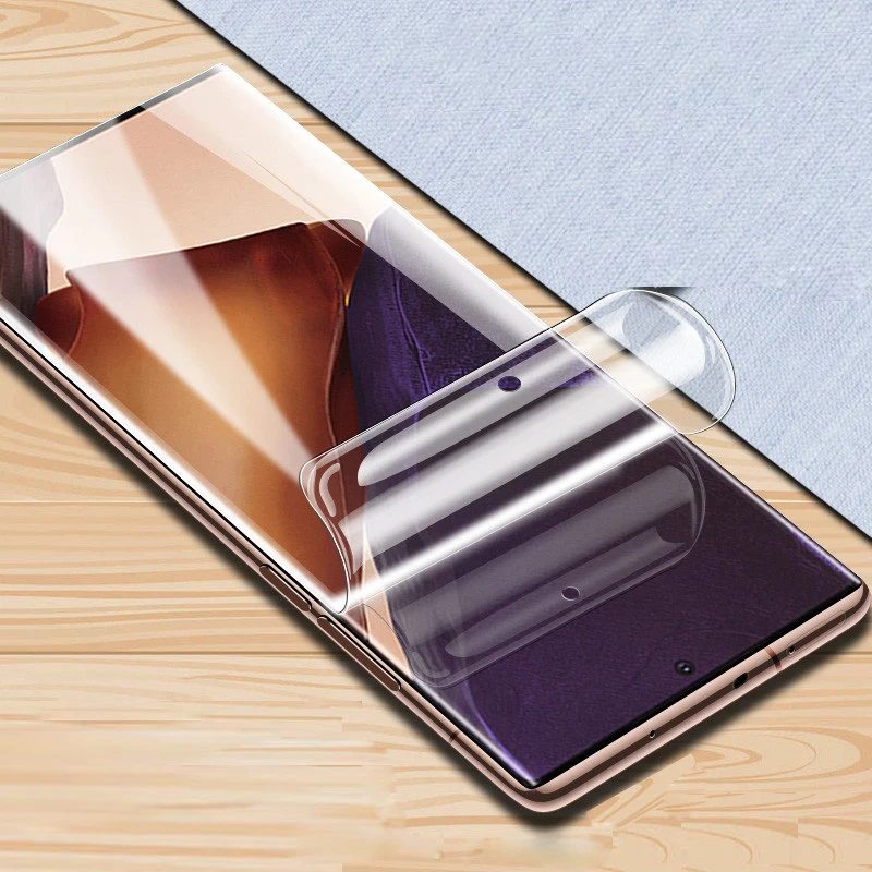 Гидрогелевая пленка 6 в 1 для Samsung Galaxy Note 20 Ultra HD 10 Plus 9 8 Lite Защитная объектива камеры