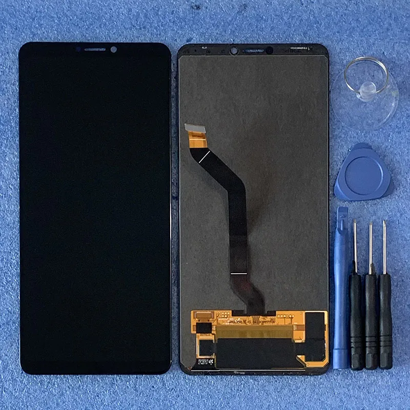 Pantalla LCD Amoled de 6,95 pulgadas para m&oacute;vil, digitalizador de Panel t&aacute;ctil para Huawei Honor Note 10, RVL-AL09-3