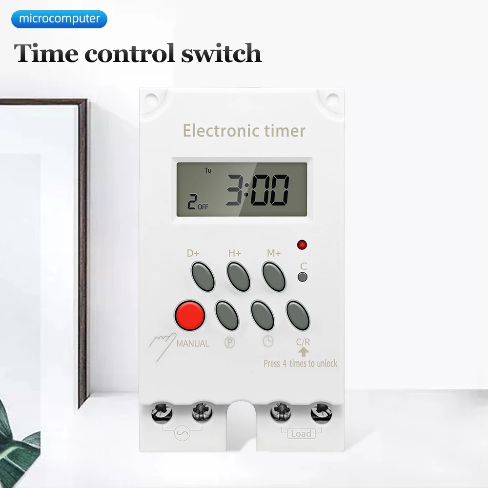 

Программируемый цифровой таймер JuanJuan 220В