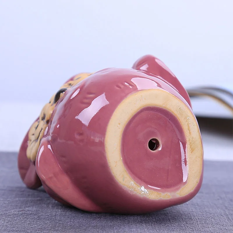 Сказочные Садовые принадлежности цветок украшение горшков керамическая сова