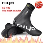 Зимние велосипедные бахилы GIYO, женские и мужские Бахилы для обуви, чехол для горных и шоссейных велосипедов, гоночная велосипедная обувь, водонепроницаемые бахилы для велосипеда