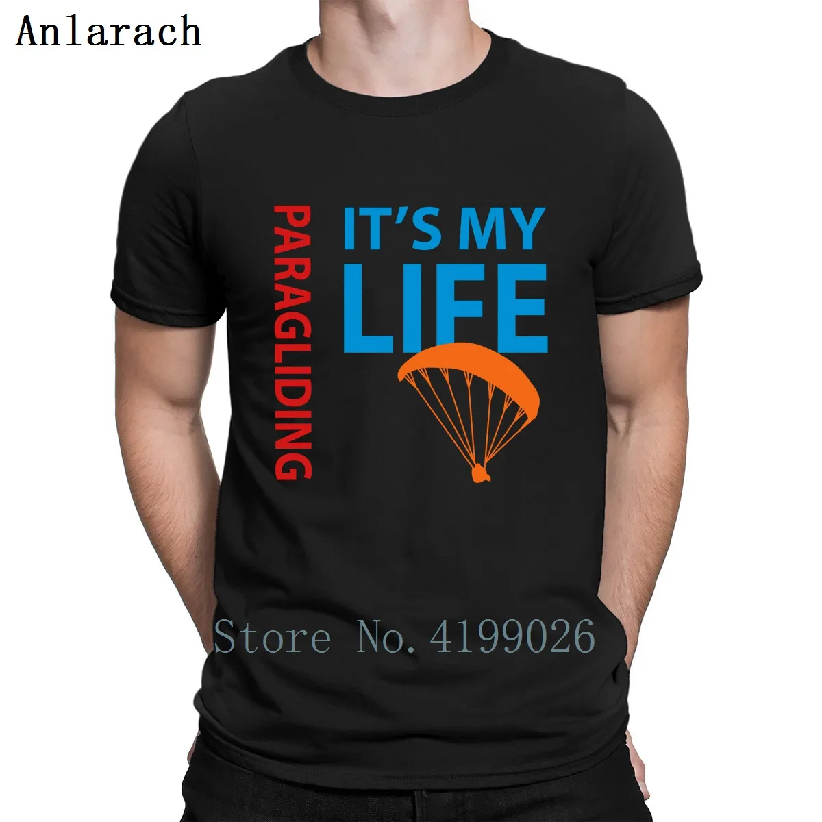 Парапланеризм футболка размера плюс новая мода Модный летний стиль одежда для