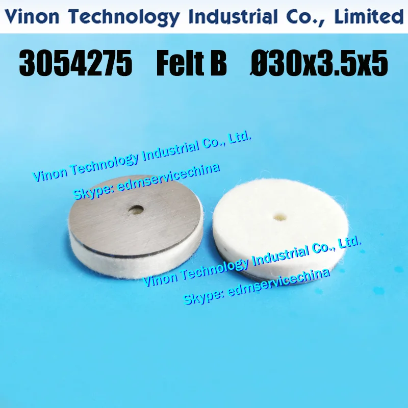 3054274 EDM фетр A Ø30x6 5x5 мм для Sodic k AQ325 AQ400 AQ537 AQ550 AQ750 AG400 AG600 MW 409946 А 435777 низкоскоростная