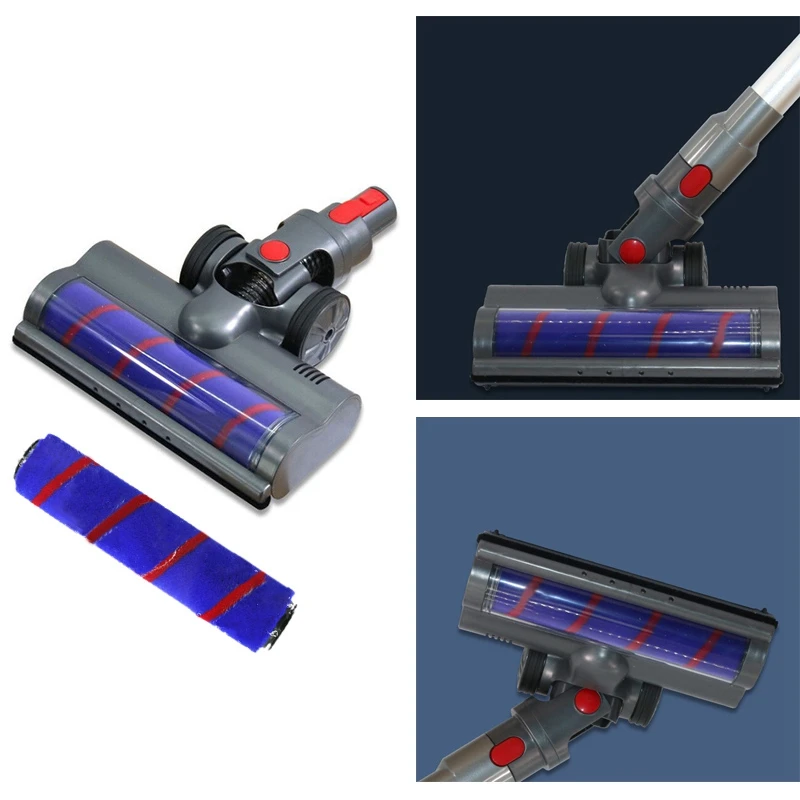 

Electric Fluffy Floor Brush Head for Dyson Vacuum Cleaner Replacement Parts with Roller Brush