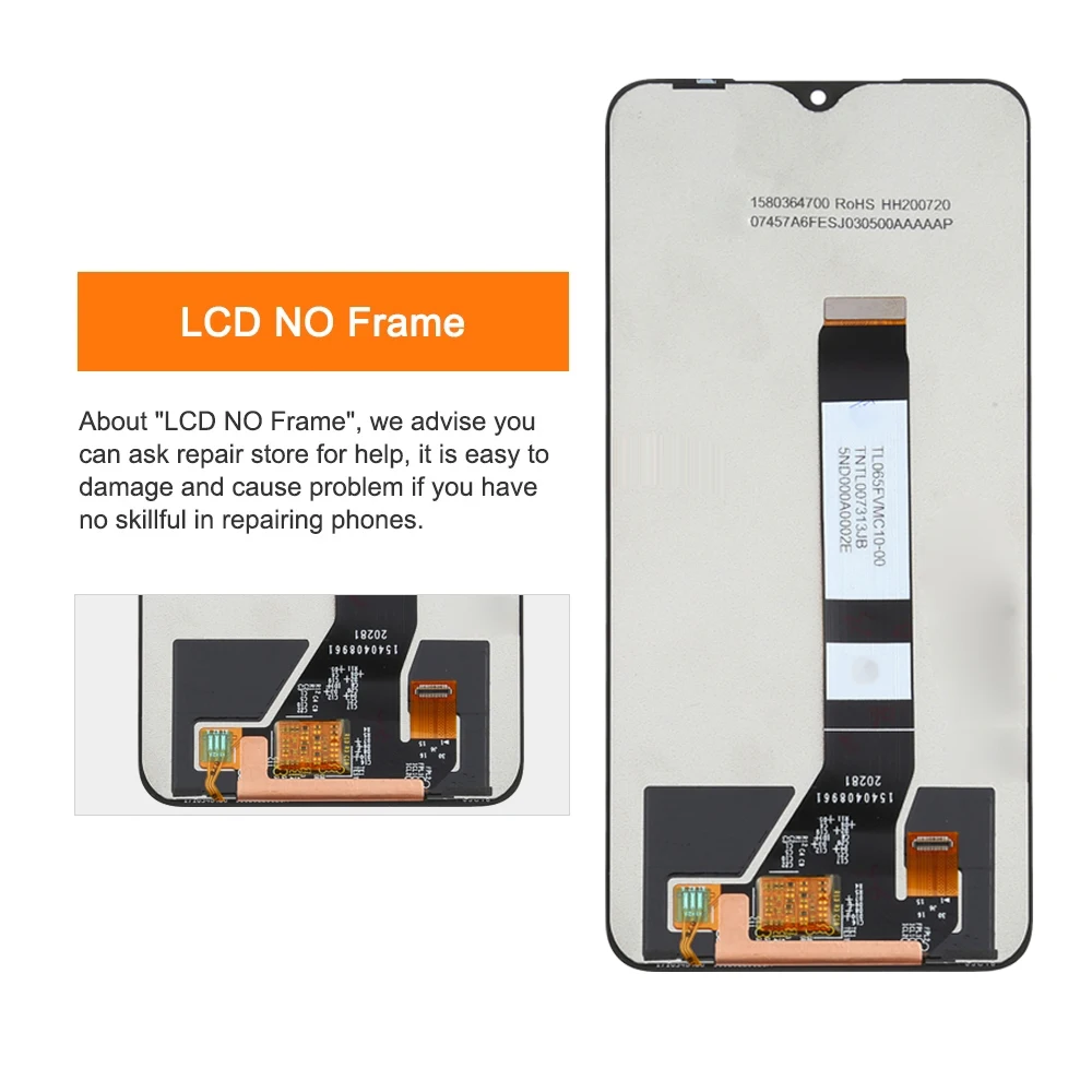 Pantalla t&aacute;ctil Original para Xiaomi Redmi 9T, piezas de repuesto de digitalizador LCD, Poco M3, M2010J19SG-3