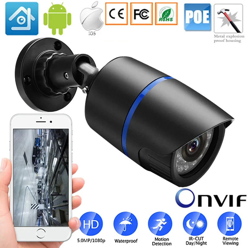 Камера видеонаблюдения AHD аналоговая Водонепроницаемая инфракрасная