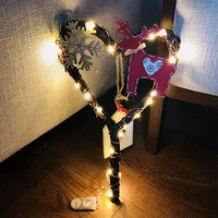 20 led light christmas handmade diy tree rattan rattan strip hand held lovely light included decorations and ornaments