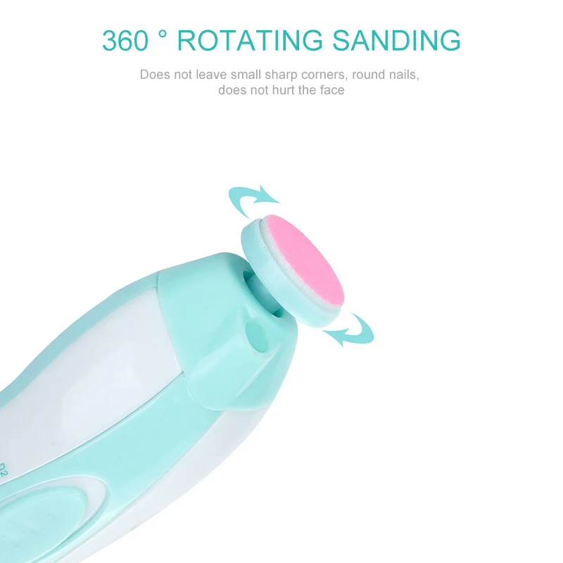 

Electric Baby Nail Trimmer Baby Scissors Babies Nail Care Safe Nail Clipper Cutter For Kids Infant Newborn Nail Trimmer Manicure