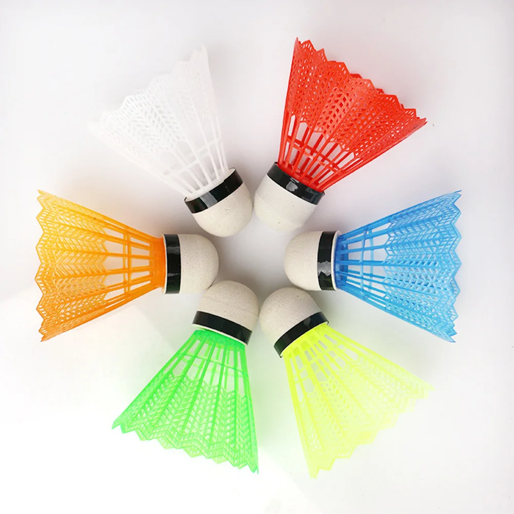 

Adults With Box Sports Training Entertainment Colorful Shuttlecock Beginners Portable For Kids Badminton Ball Indoor Outdoor Gym