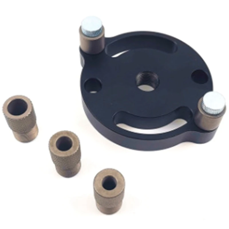 

X600-1 Woodworking Hole Locator Round Dowel Hole Punch Wooden Stick Hole Opener Self-Centering Hole Punch