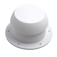 mushroom head shape ventilation cap for rv accessories top mounted round exhaust outlet vent cap heating cooling vent