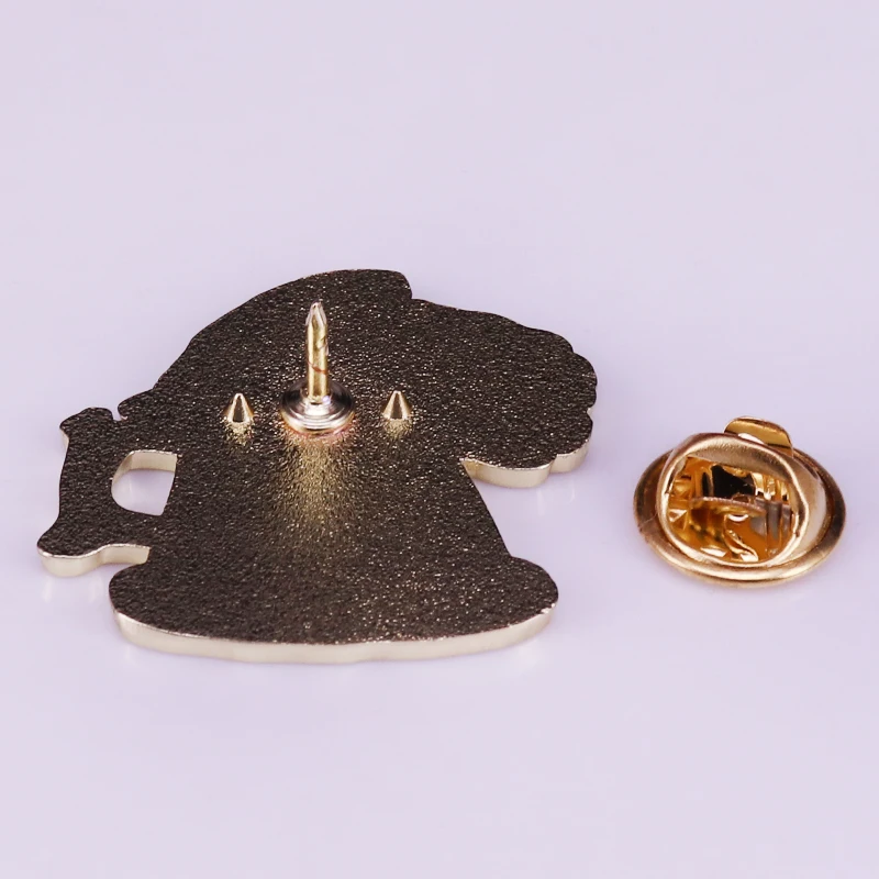 Эта эмалированная булавка спроектирована как чашка пленки. Вы знаете что масло