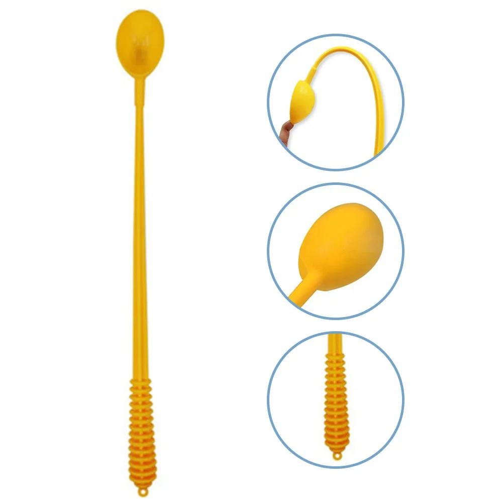 

Baiting Throwing Spoon With Handle Throw Stick Boilies Bait Carp Coarse Fishing Fish Bait Tackle Tool Adjustable Spoon Pesca
