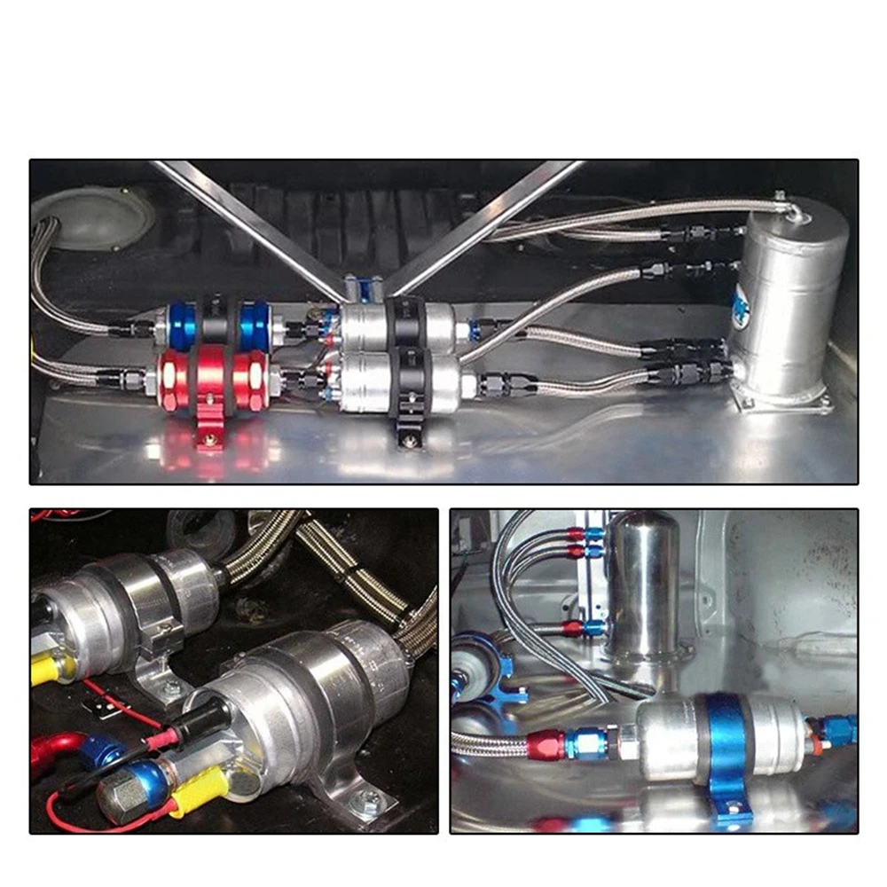 Двойной двойной топлива крепление насоса Кронштейн 60 мм и топливный фильтр зажим