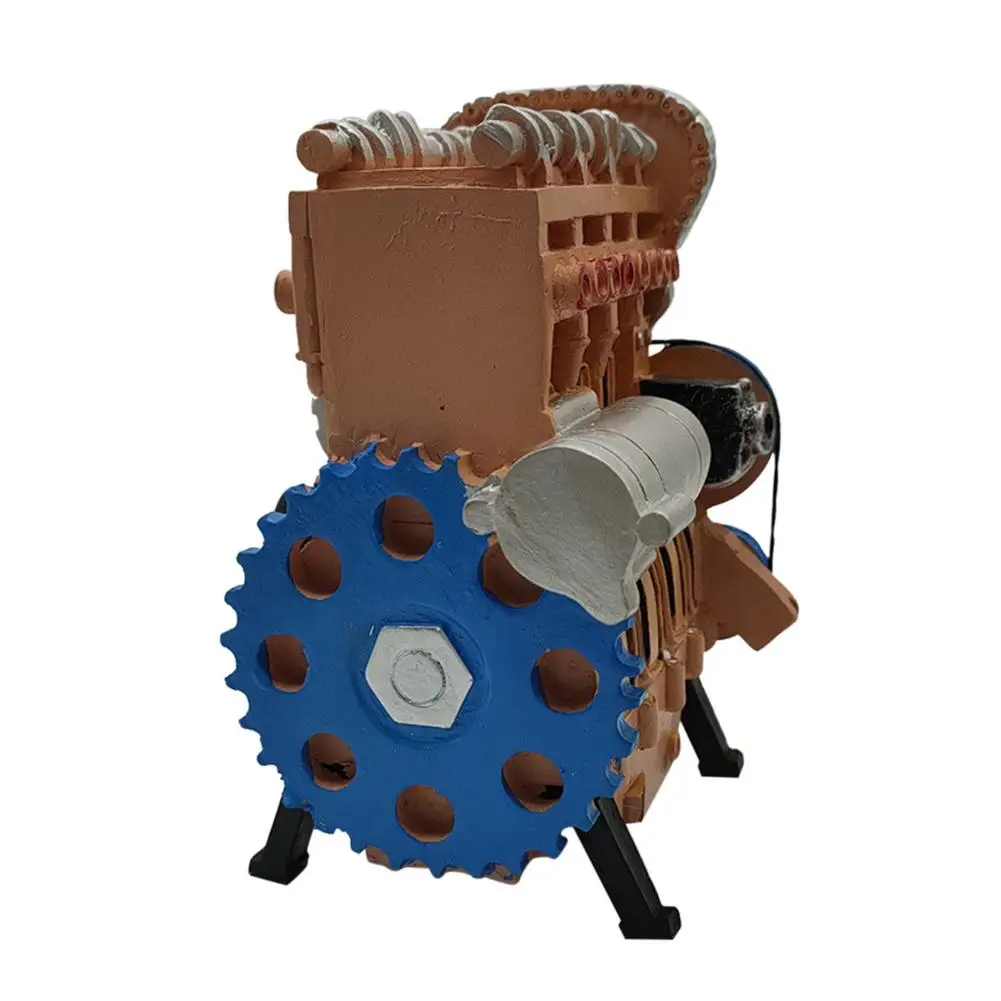 

Набор моделей двигателя автомобиля, модель двигателя автомобиля, комплект для сборки, креативная Миниатюрная модель двигателя из смолы «сд...