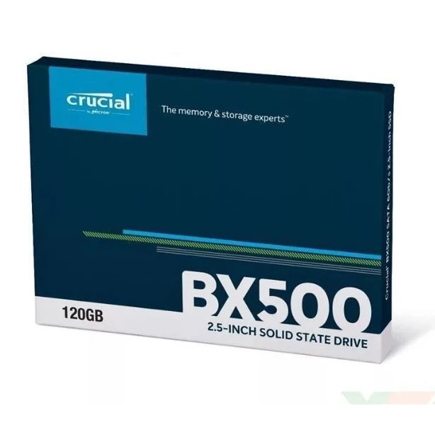Твердотельный накопитель Crucial BX500 CT120BX500SSD1 SSD 2.5&quot 120Gb SATA-III чтение: 540 Мб/сек запись: