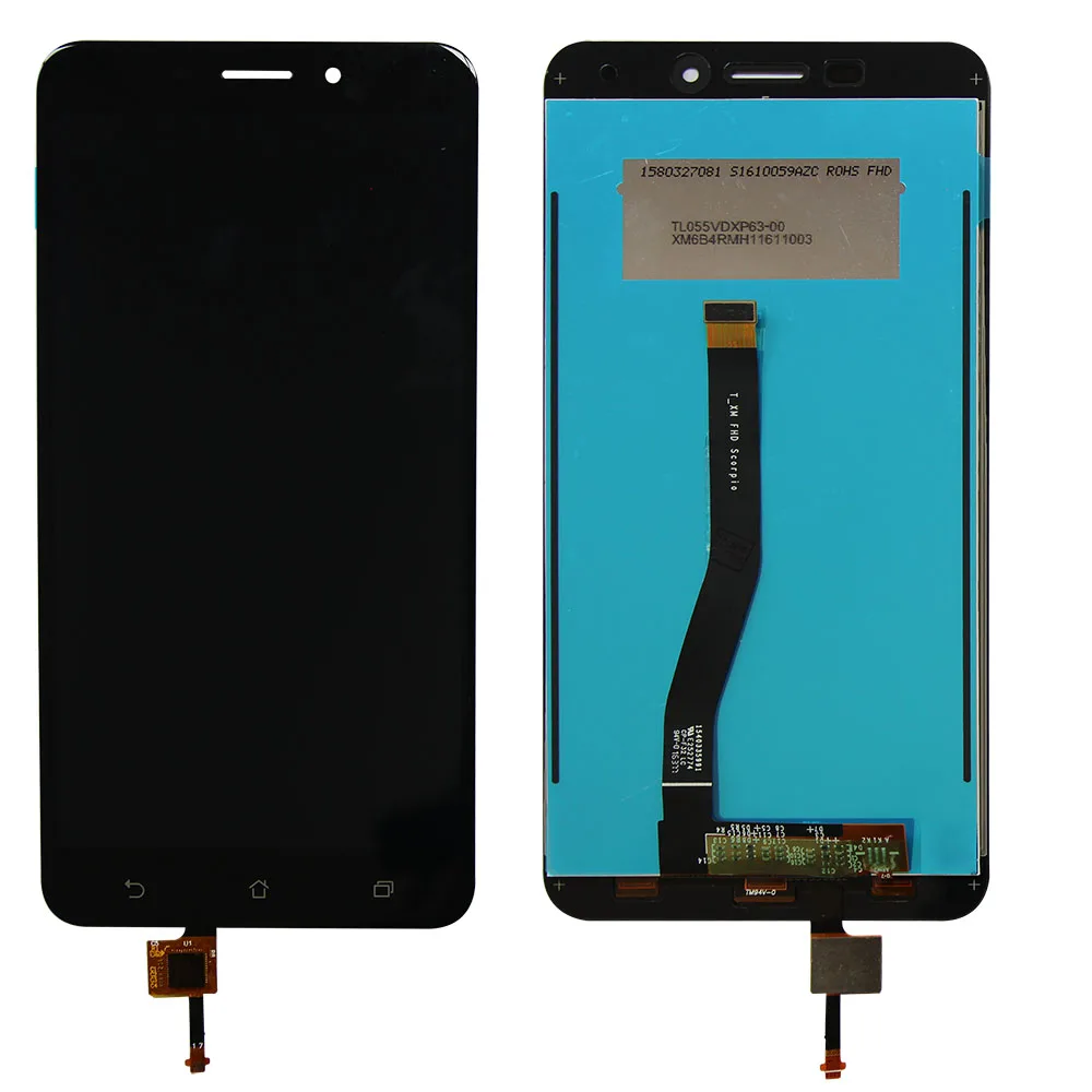 5 &quotЖК-дисплей Tela для ASUS Zenfone 3 Laser ZC551KL Z01BD ЖК-дисплей сенсорный экран панель стекло