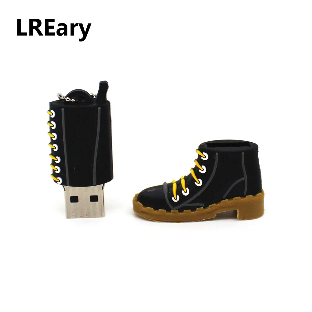Simulation boots USB flash drive 4GB 8GB 16GB 32GB U disk Cute shoes model pendrive 128GB memoria stick 64GB pen cle | Компьютеры и