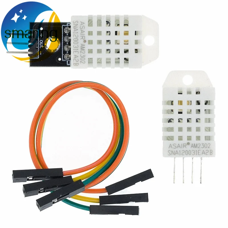 Цифровой датчик температуры и влажности DHT22 модуль AM2302 печатная плата с кабелем