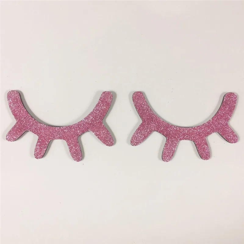 A INS Nordic Macaron Color Eyelash Decor Banner Newborn Baby Bedroom Decoration Bedding Bumpers Kids Party Kids Girls Room Decor - Цвет: A