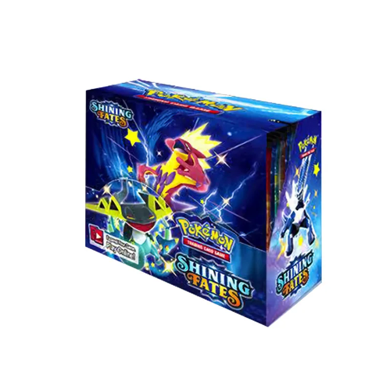 

2021 NEW 360Pcs Pokemon TCG: Shining Fates Booster Box Trading Card Game Collection Toys