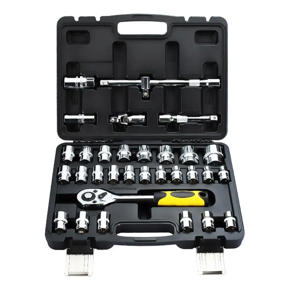 32 шт. набор инструментов для ремонта авто Бытовая розетка гаечных ключей