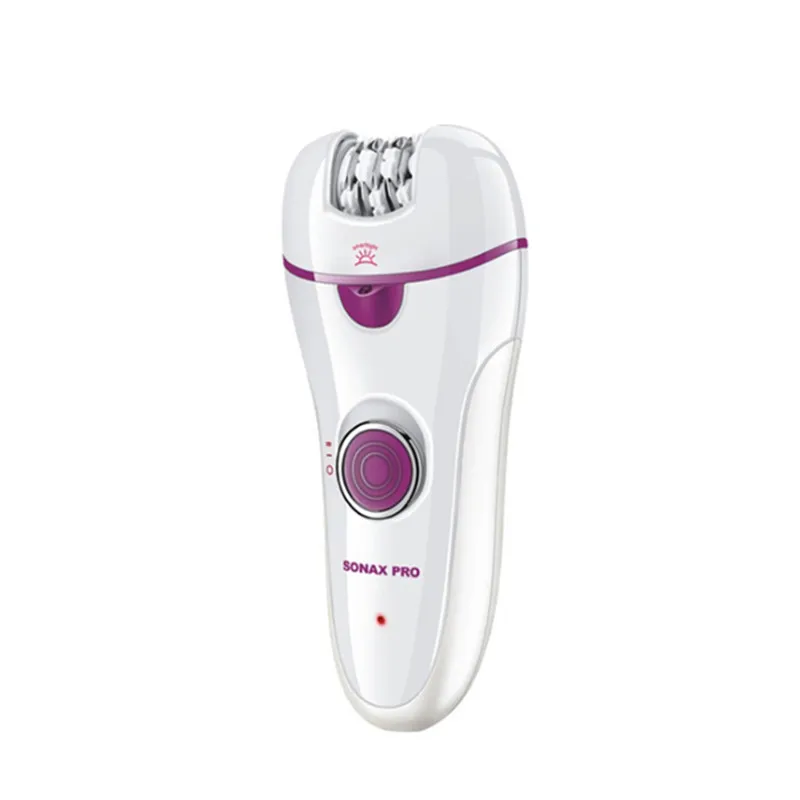 B Women Epilator 3 In 1 Lady Shaver Painless USB Charge For Total Face And Body Hair Eyebrow Trimmer - Цвет: B
