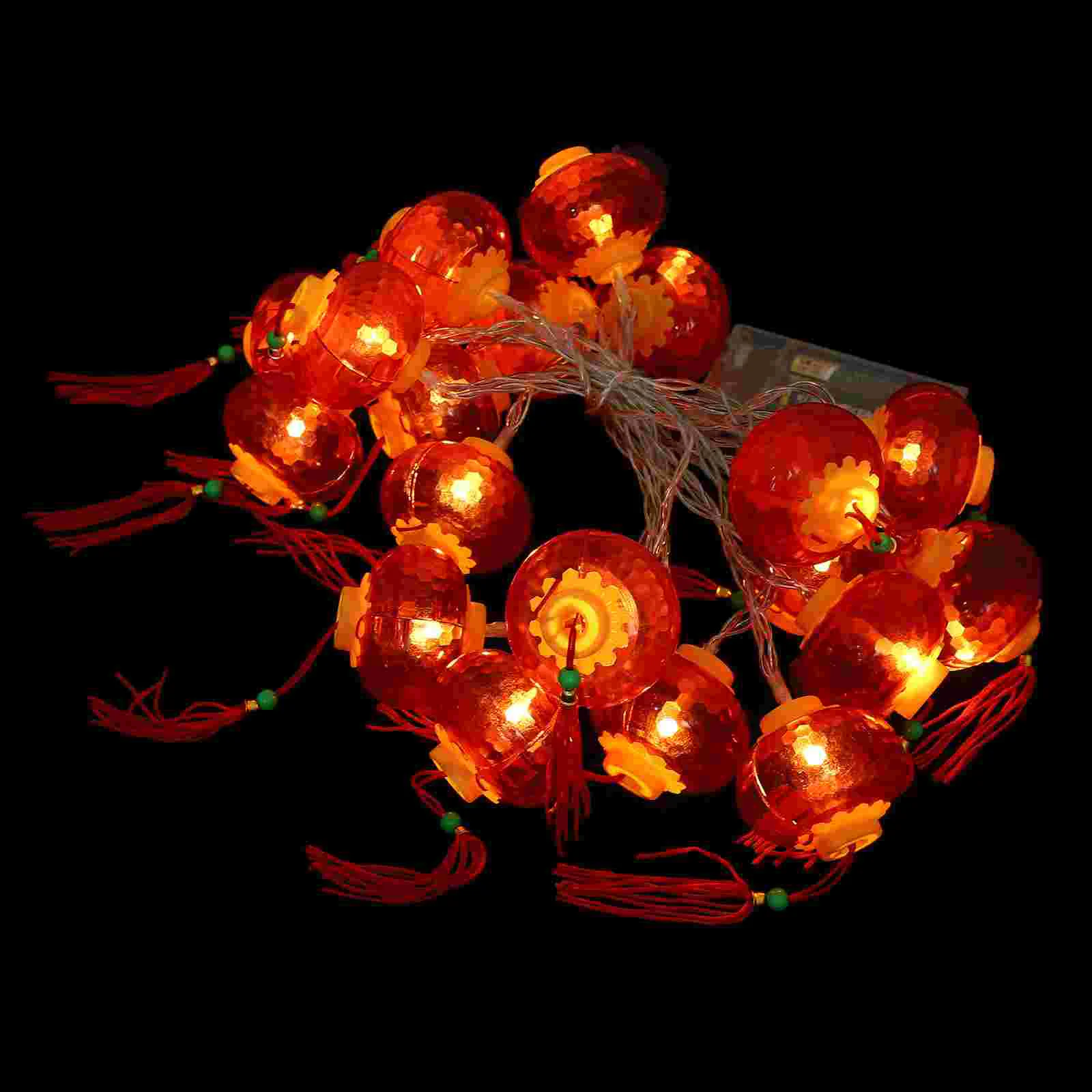 1 шт. светодиодная гирсветильник, украшение для дома, для фестиваля вечерние, без батареи (красный)