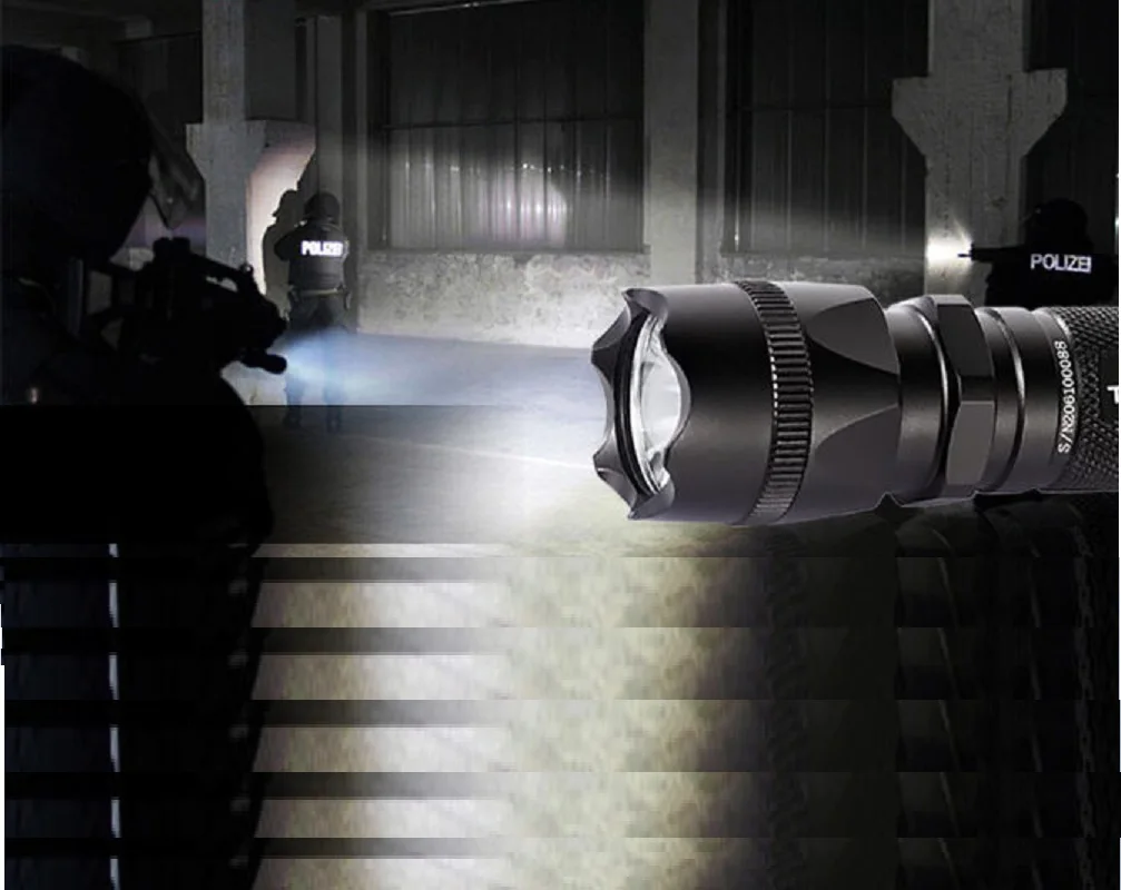 1 комплект тактическая охотничья светодиодсветильник вспышка TANK007 PT10 CREE XM-T6 для