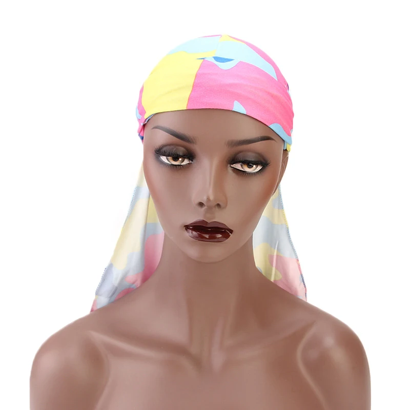 Унисекс мужские и женские длинные шапки Хемо из полиэстера тюрбан Пиратская