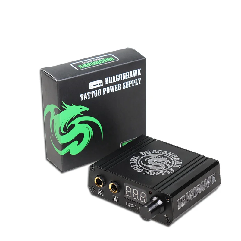 Высокое качество мини-тату блок питания lcd для тату машины Dragonhawk тату источник питания