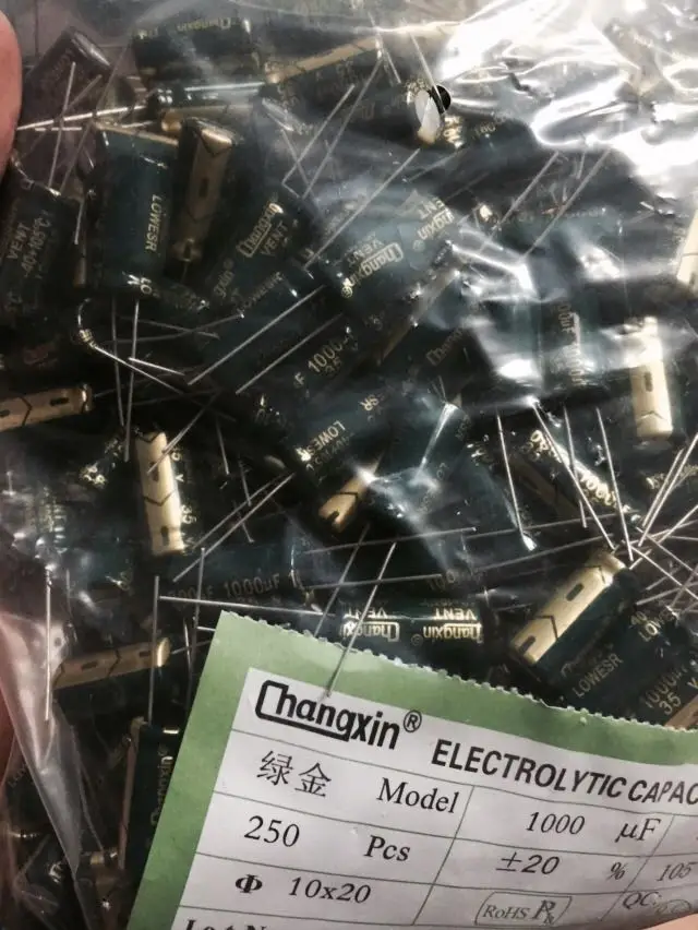10 шт. 35V1000UF высокочастотные низкие st и долговечные электролитические