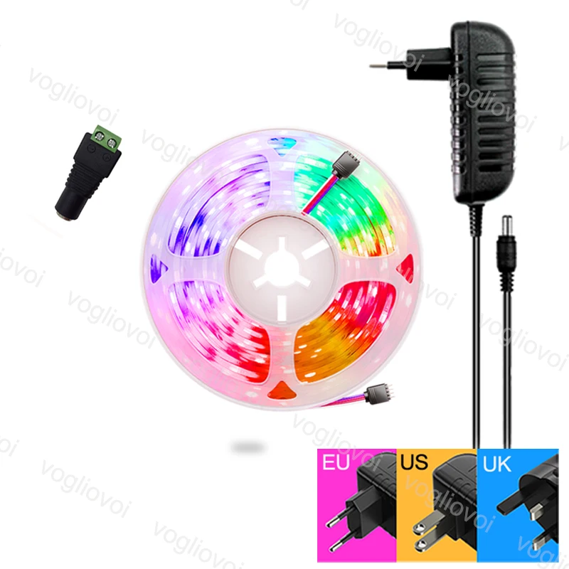 

Hot Sale 16.4ft/Roll Brightness SMD5050 Tape Light Yellow Green Blue Flexible Strip Light Waterproof Strip Led Lights 60LEDS/M