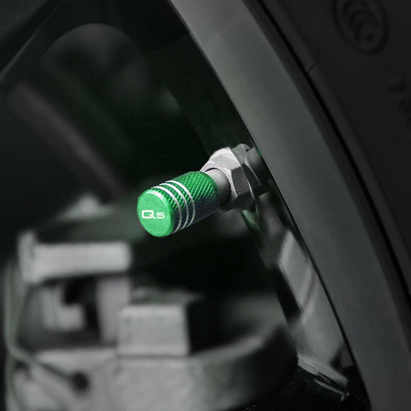 Колпачок Клапана автомобильного колеса из алюминиевого сплава 4 шт. Аксессуары