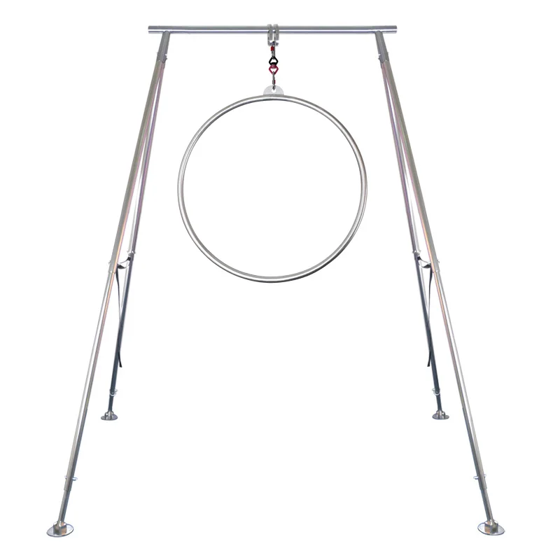 Stand and Hoop Приор стойка для фитнеса аэрофотосъемка для йоги полный комплект установка для йоги танцевальная рама аэрофотосъемка для йоги гарантия качества - Цвет: Stand and Hoop