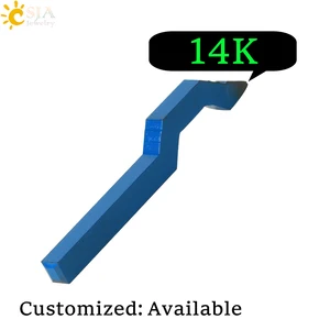 Штамп CSJA, синий изогнутый хвостовик для внутренних колец, браслетов, мягкий металлический штамп G368, импорт из Японии, G368