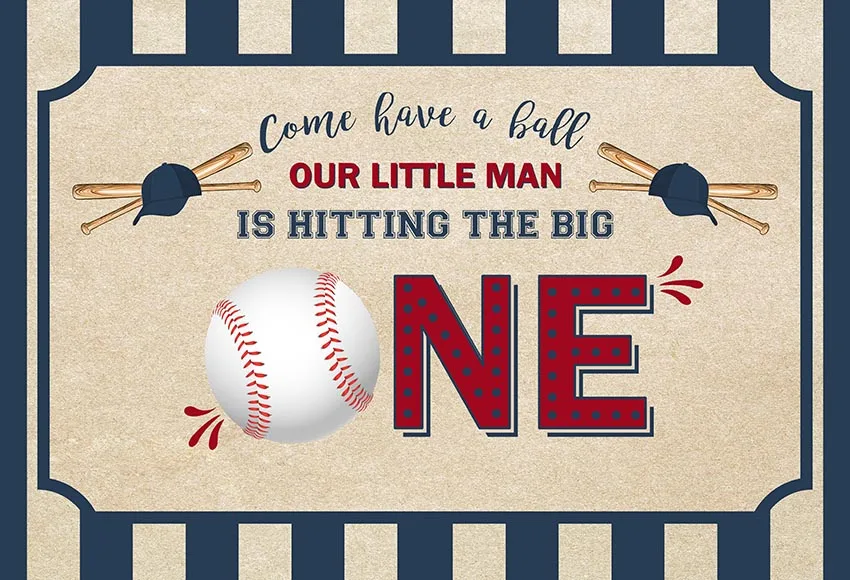 Photography Background Our Little Man Kids Birthday Backdrop Photo Studio Portrait Baby Shower Wedding Festival Ad Shoot Kit | Электроника