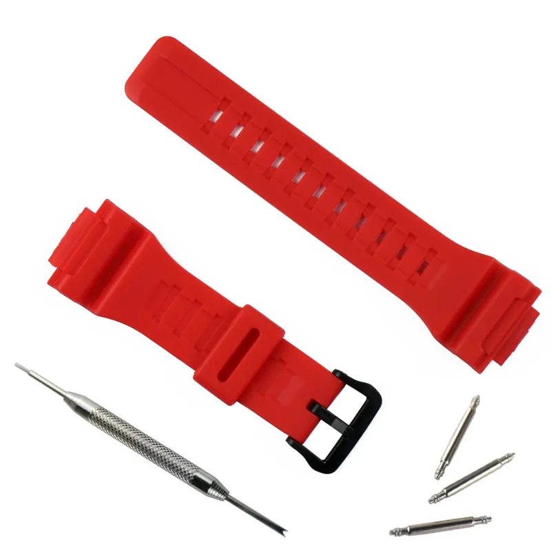 

High Quality Rubber WatchBands For Casio AQS810 AEQ-110W Fashion Durable Waterproof Strap Replacement Bracelet Band With Tool