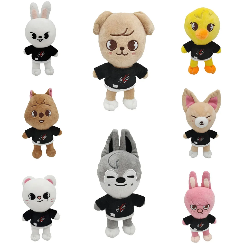 

Skzoo Plush Toys Stray Kids Cartoon Stuffed Animal Plushies Doll Kawaii Companion for Kids Adults Fans