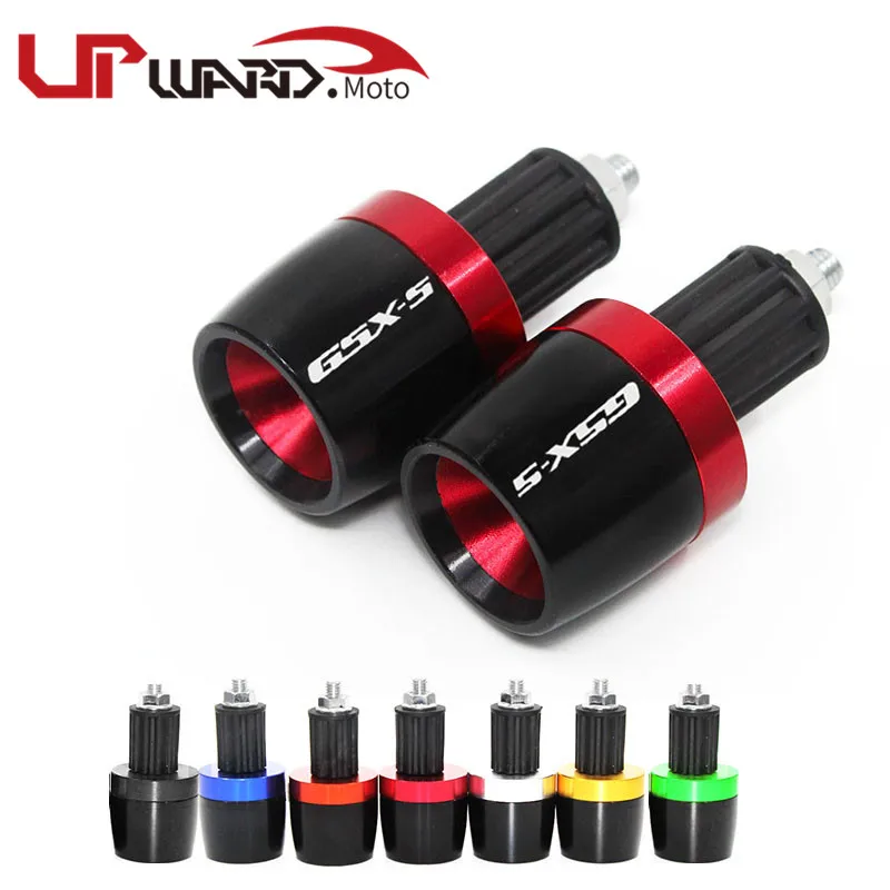 

Мотоциклетные ручки 7/8 дюйма 22 мм, руль руля, ручка, Торцевая Крышка для SUZUKI GSXS GSX-S 125 150 750 F ABS GSXS750 GSXS1000