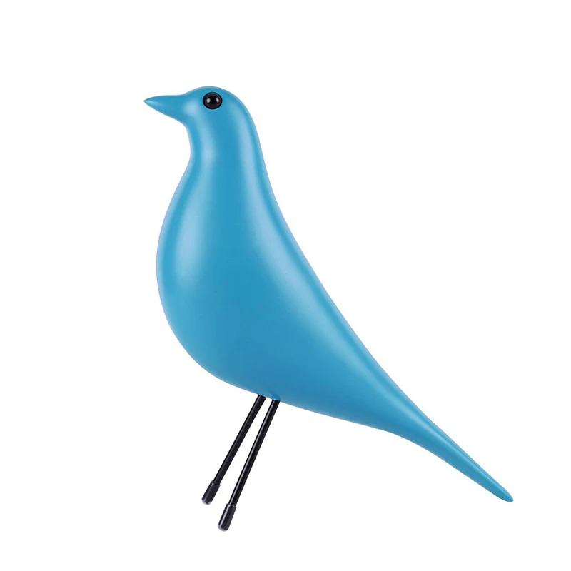 

Creatives Resin Craft Bird Figurine Lovely Natural Feeling Office Decoration Accessories For Home Desktop Garden Decoration